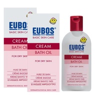{READY STOCK} EUBOS BABY CREAM BATH OIL 200ML