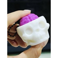 Clicker Keychain​ "Skull Brain Clicker"