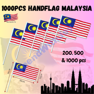 【SpendWithJoy】1000pcs Bendera Hand Flag Malaysia Bendera Malaysia Bendera Tangan Malaysia Handflag M