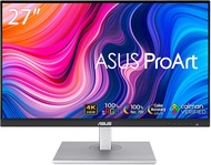 [ผ่อน 0%] ASUS ProArt Display 27” 4K HDR Monitor (PA279CV) - UHD (3840 x 2160), IPS, 100% sRGB/Rec. 709, ΔE &lt; 2, Calman Verified, USB-C Power Delivery, DisplayPort, HDMI, USB 3.0 hub, Height Tilt Adjustable