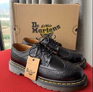 Dr.martens 3989布洛克 低幫英倫雕花馬丁鞋