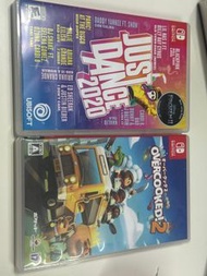 Switch game Just Dance 2020 & Overcooked! 2