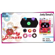 Sh 1253 TASTY DONUTS / Toys Kinds Of DONUTS plus Baking Pans / DONUTS Place