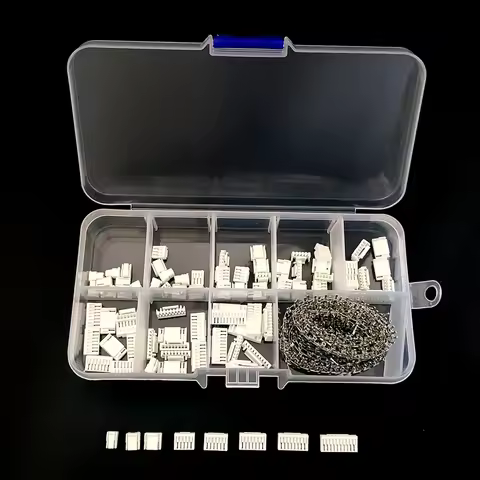530pcs/boxed JST GH 1.25mm Connectors Kit with GH 1.25 2/3/4/5/6/7/8/10 Pin Plug Crimp Terminal for 