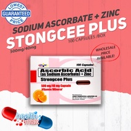 ♞STRONGCEE PLUS | SODIUM ASCORBATE + ZINC 500MG/40MG | MAXICOR | RAPCVIT | XTRACEE PLUS | IMMUNPRO