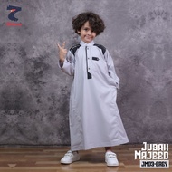 Jubah Muslim Anak Laki-laki usia 3-12th - Baju Gamis Anak Cowok - Koko Panjang Majeed ori by Cutekids - BAYAR DITEMPAT