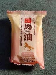 Pelican馬油潤澤美膚皂80g 全新未拆封長效期 日本製 日藥本舖購入 潤膚香皂沐浴清潔