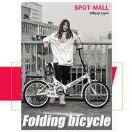 Basikal Lipat Ready Stock Folding Bike 20 Inch Bike Cycling Mountain Foldable Bicycle Off-road City Adult Bicycle Sport