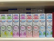 現貨🔥4️⃣味薄荷/檸檬/白桃/雪櫻✅ Crest 3D white toothpaste 佳潔士香氛鎖白牙膏120g