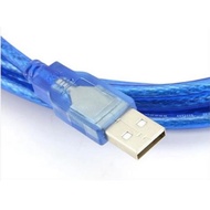 特價 正品藍色USB2.0延長線公對母數據線電腦鼠標鍵盤U盤打印機線