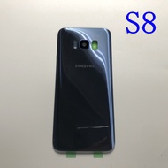 S8+ Battery Back Cover Glass With Camera Lens For Samsung Galaxy S8 G950 G950F G955F S8 Plus Back Ba