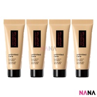shu uemura unlimited care tsuya serum foundation #584 10ml x4