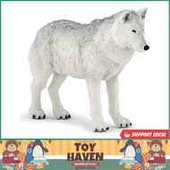 [sgstock] Papo Polar Wolf Figure, Multicolor 9.0 cm - [Polar Wolf] []