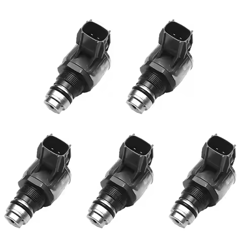 5X 23810-0E010 Fuel Rail Pressure Sensor For Toyota Hilux Revo 1GD 2GD Fuel Rail Solenoid Valve 2381