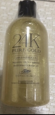 全新 冬芝梅 24K金箔燕窩沐浴乳 250ml （300g) 效期2025/3/15