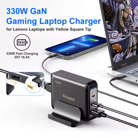 330W charger for Lenovo GaN adapter GX21F23045 Legion 7i 5i 5 Pro Ryzen 9 RTX 4060 4070 4080 4090 30