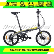 Sepeda lipat folding 20 Dahon ION Chicago