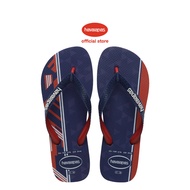 Havaianas Men's Top Nations II Flip Flops-Navy Blue