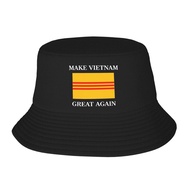 Make Vietnam Great Again South Vietnam Flag Fisherman's Hat Bucket Hat