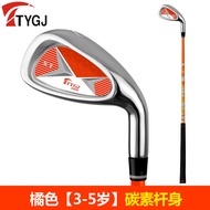 TYGJ Golf Childrens Club Golf Carbon Iron 7 Iron Rod for Boys and Girls Beginner Practice Rod