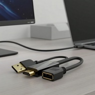 4K 60Hz Gaming Monitor USB-Powered HDMI to DisplayPort Converter  Penukar HDMI ke DisplayPort USB Be