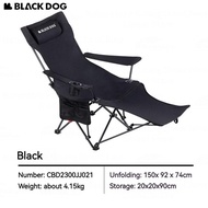 BlackDog เก้าอี้แคมป์ปิ้ง เก้าอี้พับ เก้าอี้พับนอนได้ รับน้ำหนักได้120kg Folding Recliner Autumn and Winter Lunch Break Balcony Home Leisure Sitting and Sleeping Two-purpose Chair Lazy Nap Chair