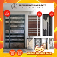 Premium Mild Steel Gate Laminate Gate For HDB gate BTO gate Condo and Resale Flats - Imperial Door
