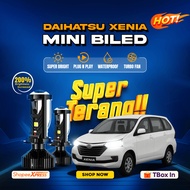 H4 Mini Biled Projector Projector Car LED Light Super Bright White T9 PNP Daihatsu Xenia