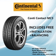 CONTINENTAL Max Contact 5 MC5 16 17 inch Tyre Tayar Tire (Free Installation/ Delivery)