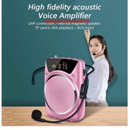 💖READY STOCK💖Voice Amplifier Microphone Speaker Wireless Microphone Headset Amplifier Portable Megaphone Loudspeaker