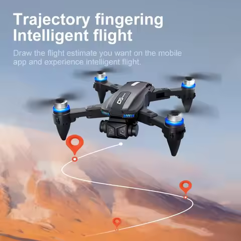 8K HD Camera Drone with Gesture & Path Flight - D5 FPV Quadcopter, Altitude Hold Headless Mode, Smar