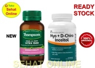 Unik Paket PCOS Thompson Vitex 1500 Myo D-Chiro Inositol Limited