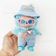 Labubu 17cm Plush Doll Clothes Labubu Clothes Vinyl Cute Dress-Up Casual Outfit Plush Toy Clothes cd