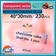 NIIMBOT B21 B3S Thermal Label Printer Transparent Paper Sticker Label Paper Waterproof Oilproof Scra