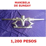 Handle Bar Stainless Manibela 7/8 De Sungay Kidlat 1200 Hindi puwede sa Barako 175