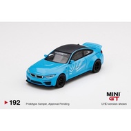 MINI GT LB WORK BMW M4 BABY BLUE