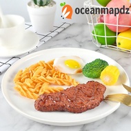 OCEANMAPDZ Simulation Steak Model, Cooking Toys Pretend Play Simulation Kitchen Toy, Good-looking We