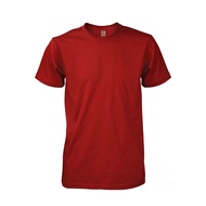 RED TSHIRT KOSONG LENGAN PENDEK LELAKI COTTON ROUND NECK T SHIRT BAJU KOSONG PLAIN T SHIRT BAJU T SHIRT KOSONG