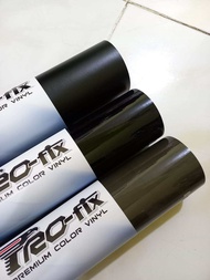 Skotlet hitam glossy hitam transparn hitam dop matte profix lebar 45cm panjang 50cm skotlet motor hi