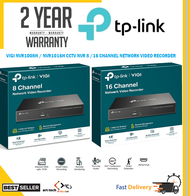 TP LINK VIGI NVR1008H / NVR1016H CCTV NVR 8 /16 CHANNEL NETWORK VIDEO RECORDER