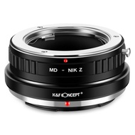 K&amp;F Concept Adapter for Minolta MD Mount Lens to Nikon Z Camera Z6 Z7