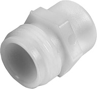 Little Giant GH-1/2, 1/2-inch FNPT x 3/4-inch Male GHT Garden Hose Adapter for Pond, Utility and Sma