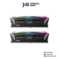ram 32GB (16GBx2) DDR5 7200MHz ram (หน่วยความจำ) LEXAR ARES RGB DDR5 (AMD EXPO & INTEL XMP) (BLACK)
