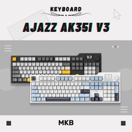 Ajazz AK35I V3 / V3 Max Hot-Swappable RGB Programmable Tri Mode 2.4Ghz Bluetooth TFT Screen Full Bui