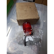 Yamaha YL2-YG5-YL1-U5-U7-MF3-HS1-F5-J5 Tail Light Set New Old Stock (Not Genuine) Steel Plate Comple