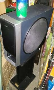 *1*Sony subwoofer one piece, trade in Tuen.Mun  Sony SS-WS53 低音喇叭 10 inch woofer，屯門交收,  ,  (其他MTR, 先