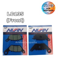 Nissin LC135 V1 V2 V3 V4 V5 V6 FRONT BRAKE PAD