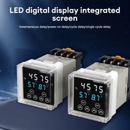 New DH48S Digital Delay Time Relay Precision Programmable Cycle DH48S-S 1Z 2Z Series AC220V DC24V DC