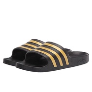 ADIDAS ADILETTE AQUA SLIDES Men Women Slippers Waterproof Couple Shoes Black Gold EG1758