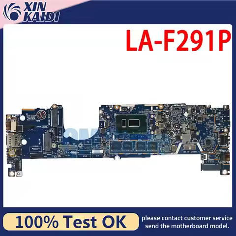 LA-F291P For Dell Latitude 7390 Notebook Mainboard i3 i5 7/8th RAM 4GB/8GB 071V71 0441WF 041M0M 0XMN